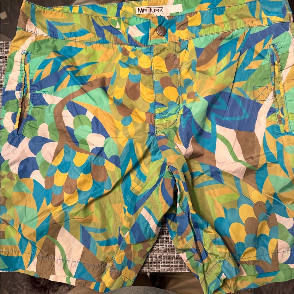 Mr Turk Colorful Patterned Shorts